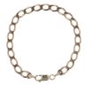 9ct Yellow Gold Curb Bracelet 7.5"