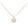 9ct Yellow Gold St George Pendant and Chain 22"