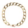 9ct Yellow Gold Curb Bracelet 8.5"