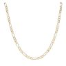 9ct Yellow Gold Figaro Chain 18"