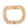 9ct Yellow Gold ID Curb Bracelet 8"
