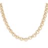 9ct Yellow Gold Patterned Belcher Chain 24"