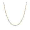 14ct Yellow Gold Figaro Anchor Chain 20"
