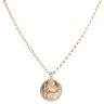 9ct Yellow Gold St George Pendant and Chain 24"