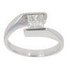 Platinum 0.75ct Princess Cut Diamond Solitaire Ring
