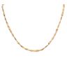 9ct Yellow Gold Fancy Beaded Twist Chain 16"