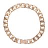 9ct Yellow Gold Curb Bracelet 8.5"