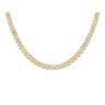 9ct Yellow Gold Watch Strap Style Chain 18"