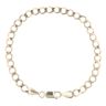 9ct Yellow Gold Curb Bracelet 8.5"