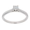 9ct White Gold 0.25ct Diamond Solitaire Ring