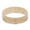 9ct Yellow Gold Patterned Wedding Ring 3mm