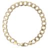 9ct Yellow Gold Curb Bracelet 9"