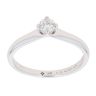 18ct White Gold 0.20ct Brilliant Cut Diamond Solitaire Ring