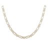 9ct Yellow Gold Fancy Gate Chain 16"