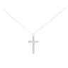 Sterling Silver Personalised Cross Necklace