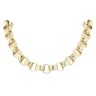 9ct Yellow Gold  Patterned & Plain Belcher Chain