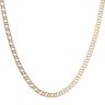 9ct Yellow Gold Double Curb Chain 18"