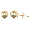 9ct Yellow Gold Ball Studs
