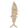 9ct Yellow Gold Patterned Fish Pendant