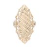 14ct Yellow Gold Marquise Fancy Ring