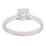 18ct White Gold 1.00ct Brilliant Cut Diamond Solitaire Ring