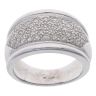 9ct White Gold 0.50ct Brilliant Cut Diamond Fancy Ring