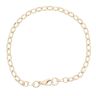 9ct Yellow Gold Belcher Bracelet 7"