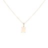 9ct Yellow Gold Opal Pendant And Chain 20"