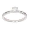 18ct White Gold 0.55ct Diamond Solitaire Ring
