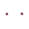 9ct Yellow Gold Ruby Stud Earrings