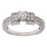 18ct White Gold 1.00ct Diamond Solitaire Ring
