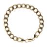 9ct Yellow Gold Curb Bracelet 8.5"