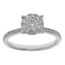 18ct White Gold 0.63ct Diamond Cluster Ring
