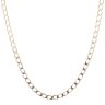 9ct Yellow Gold Curb Chain 20"