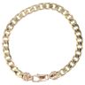 9ct Yellow Gold Curb Bracelet 8.5"
