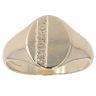 9ct Yellow Gold Patterned Signet Ring