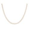9ct Yellow Gold Square Curb Chain 18"
