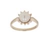 9ct Yellow Gold Single Stone Pearl Ring