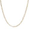 14ct Yellow Gold Patterned Fancy Chain 24"