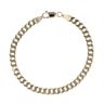 9ct Yellow Gold Curb Bracelet 8"