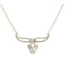 9ct Yellow Gold Rennie Mac Pendant and Chain 16"