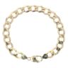 9ct Yellow Gold Curb Bracelet 8"