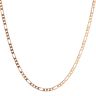 9ct Yellow Gold Figaro Chain 18"