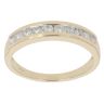9ct Yellow Gold 0.40ct Brilliant Cut Diamond Half Eternity Ring