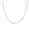 9ct Yellow Gold Curb Chain 28"