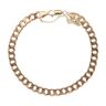 9ct Yellow Gold Curb Bracelet 8.5"