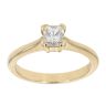 18ct Yellow Gold 0.60ct Princess Cut Diamond Solitaire Ring