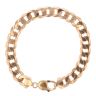 9ct Yellow Gold Curb Bracelet 8.5"