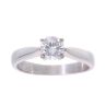 9ct White Gold 0.50ct Diamond Solitaire Ring