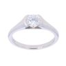 Platinum 0.70ct Brilliant Cut Diamond Solitaire Ring
